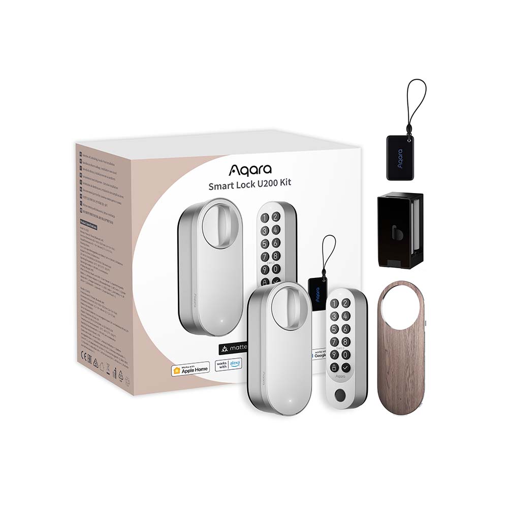 Aqara Smart Lock U200 Kit (Zilver)